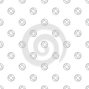 Life bouy background from line icon.