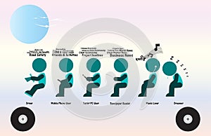 Daily Life of Bus Commuters Transport Passengers