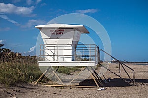 Life Guard station closed