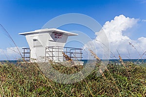 Life Guard station closed