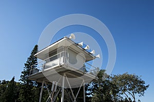 Life guard tower in Sydney