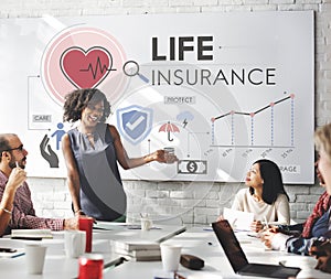 Life Insurance Protection Beneficiary Safeguard Concept