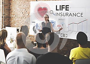 Life Insurance Protection Beneficiary Safeguard Concept