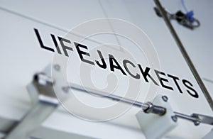 Life jacket compartment