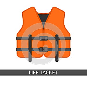 Life Jacket Isolated photo