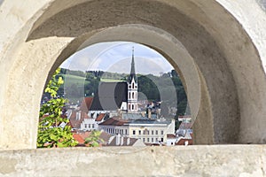 The life, people, architechture of Cesky Krumlov, Czech Austria