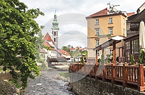 The life, people, architechture of Cesky Krumlov, Czech Austria