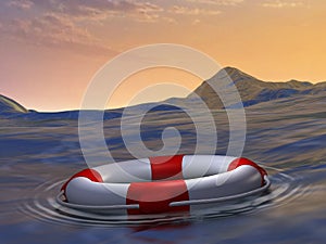 Life Preserver, Help, Helpless, Danger