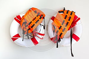 Life ring buoy and life jacket