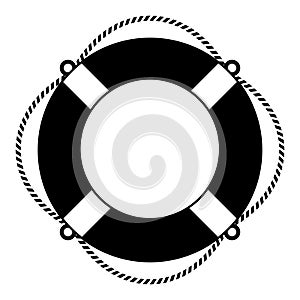 Life ring illustration