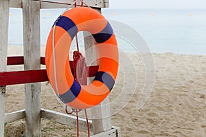 Life ring for life safety on life guardà¹ƒ