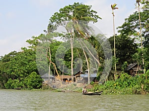 daily life at the rivers, Barishal, Bangladesh