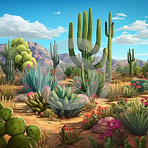 Life's Adaptation: Cacti's Remarkable Survival Stories