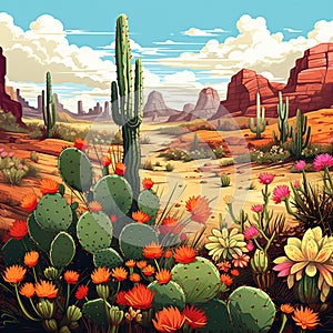 Life's Adaptation: Cacti's Remarkable Survival Stories