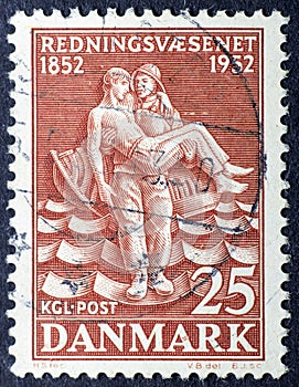 Life Saving, Centenary of Danish Life-Saving Service 1852 - 1952