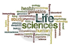 Life sciences - Word Cloud
