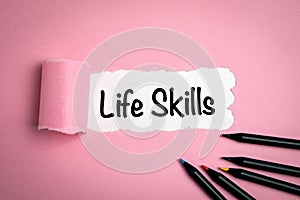 Life skills. Abstract, opportunities, career and education photo