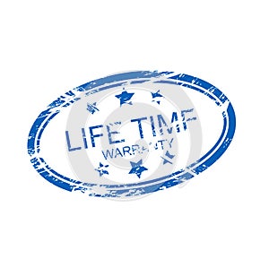 life time guarantee (vector)