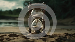 Life time passing concept. Generative AI