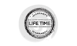 Life time warranty icon