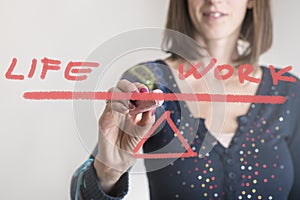 Life-Work balance concept