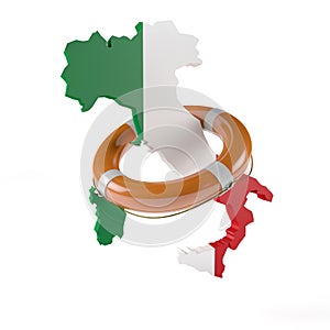 Lifebelt for Italy