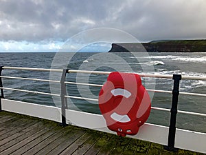 Lifebelt Saltburn by the Sea