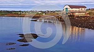 Lifeboat house at Moelfre, Anglesey