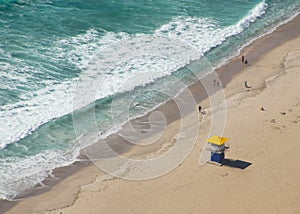 Lifeguard at the beach