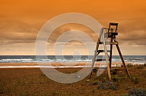 Lifeguard chair