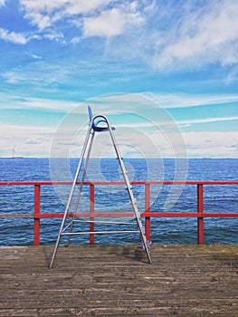 Lifeguard chair