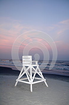 Lifeguard Chair at Beach