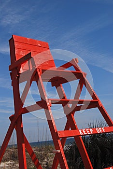 Lifeguard Chair Vertical