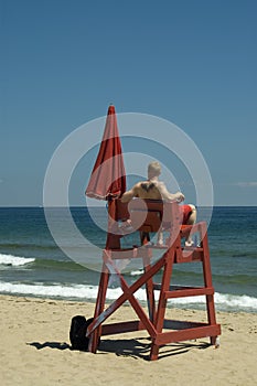 Lifeguard on duty