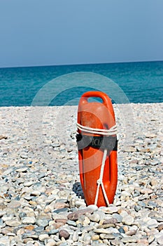 Lifeguard float.