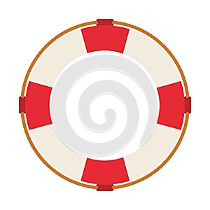 lifeguard float isolated icon design