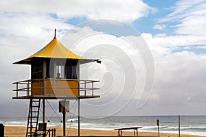 Lifeguard hut