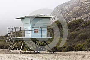 Lifeguard hut