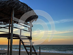 Lifeguard hut