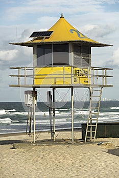 Lifeguard hut