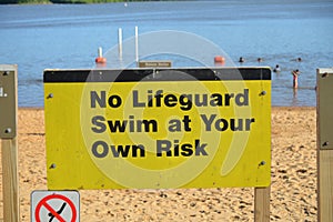 Lifeguard Not on Duty