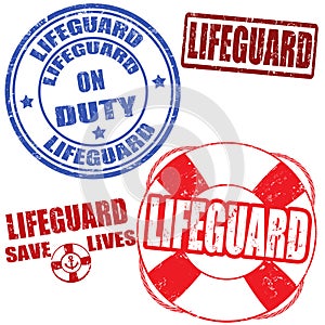 Lifeguard stamps