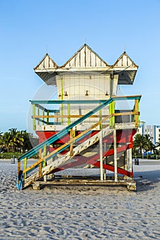 Lifeguard Stand in Miami