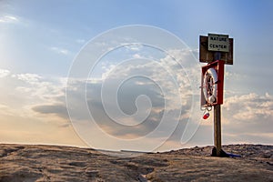 Lifeguard Station on Assateague Island