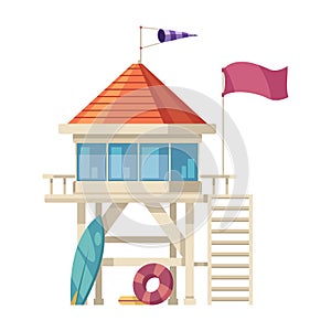 Lifeguard Tower Icon