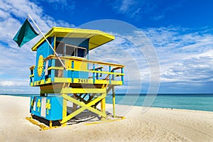 Lifeguard Tower, Miami Beach, Florida