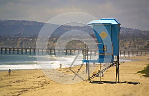 Lifeguard Tower in San Clemente