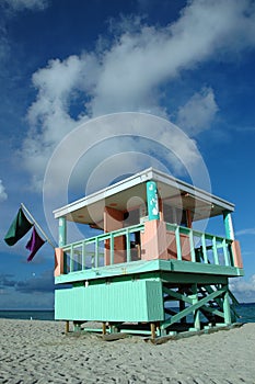 Lifeguard Tower in South Beach