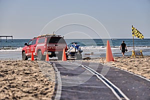 Lifeguards are on Duty, Ocean Beach, San Diego