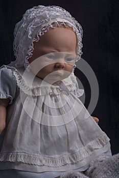 Lifelike baby doll photo